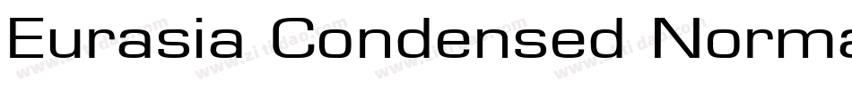 Eurasia Condensed Normal字体转换